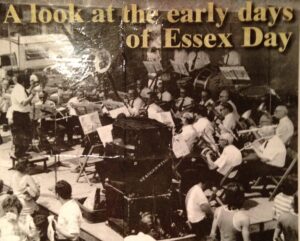 Middle River Concert Band performing for Essex Day celebrants circa 1980